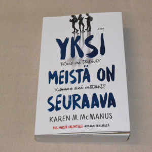 Karen M. McManus Yksi meistä on seuraava